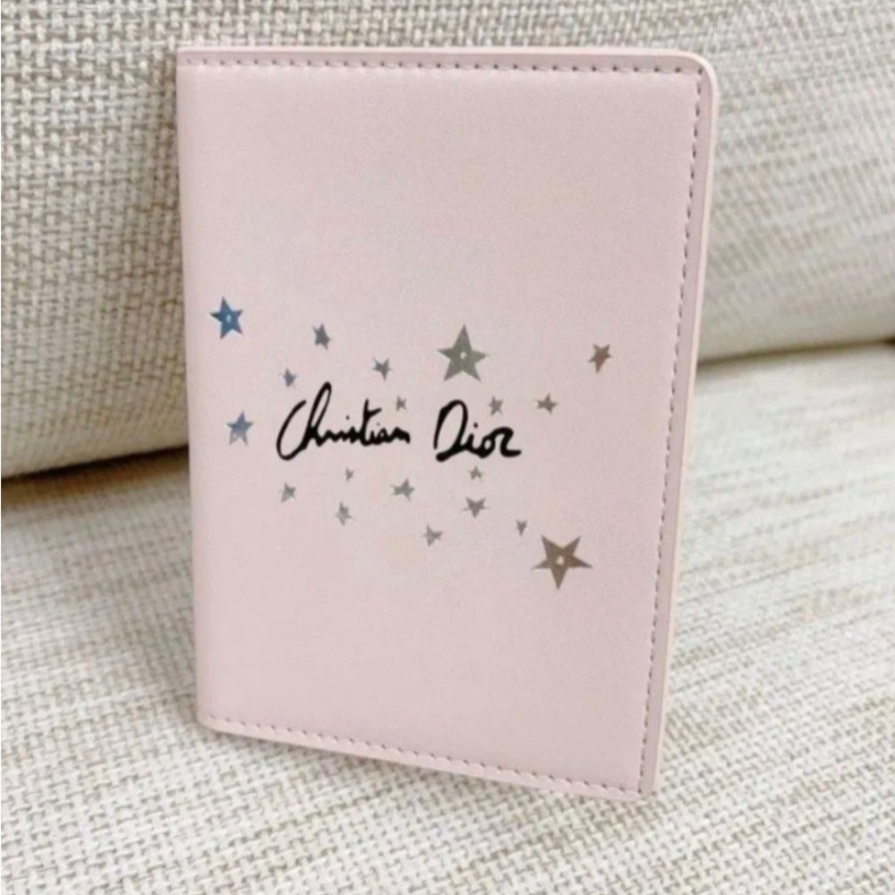 Christian Dior Pink Passport Holder